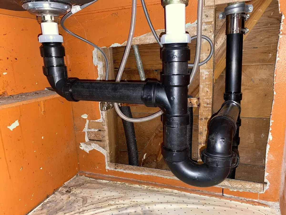 Professional Repiping Services equipment and tools on the job in Cerritos